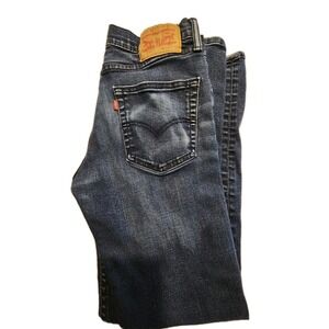 511 Levi Jeans Straight Leg Mens 32x32 Medium Wash Stretch